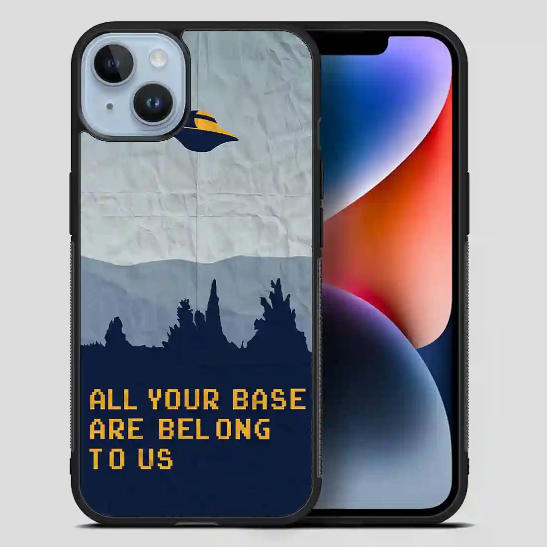 All Your Base Are Belong To Us iPhone 14 Plus Case