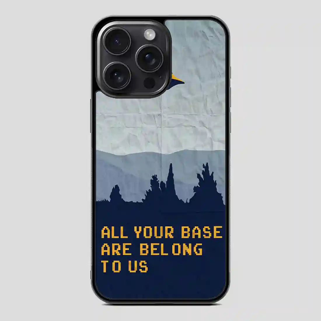 All Your Base Are Belong To Us iPhone 15 Pro Case