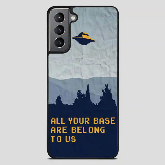 All Your Base Are Belong To Us Samsung Galaxy S21 FE Case