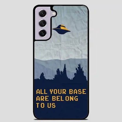 All Your Base Are Belong To Us Samsung Galaxy S21 Case