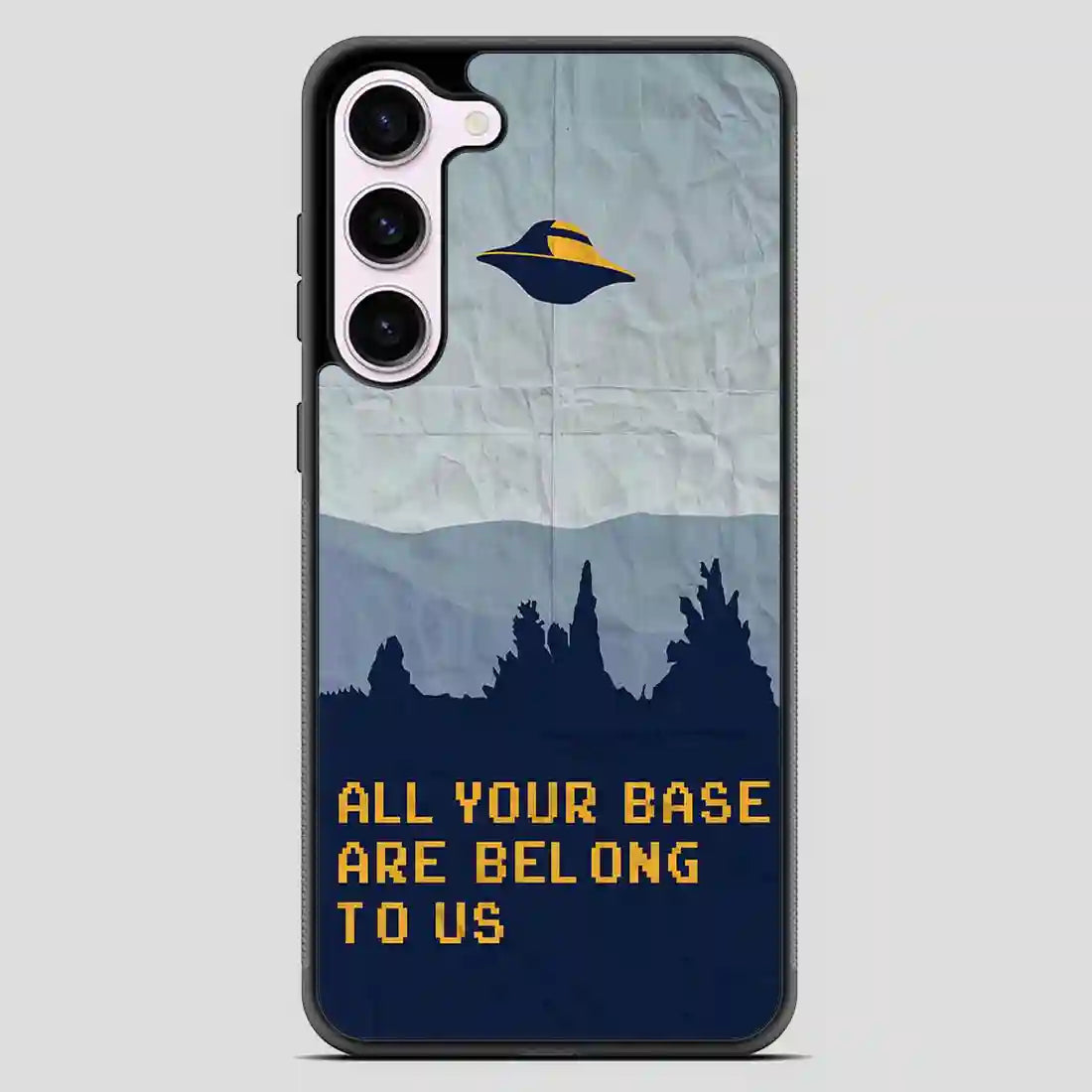 All Your Base Are Belong To Us Samsung Galaxy S23 Case