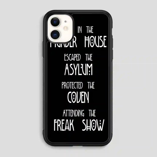 American Horror Story Asylum iPhone 11 Case