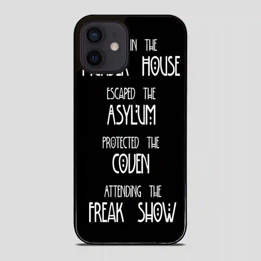 American Horror Story Asylum iPhone 12 Mini Case