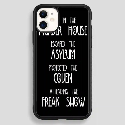 American Horror Story Asylum iPhone 12 Case