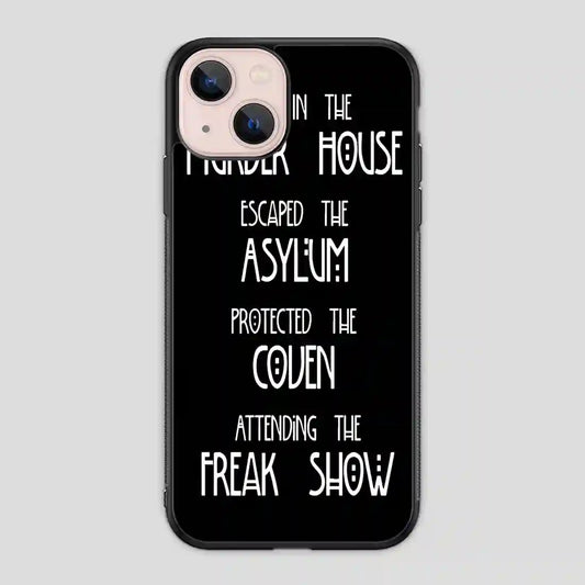 American Horror Story Asylum iPhone 13 Mini Case