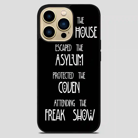 American Horror Story Asylum iPhone 14 Pro Max Case