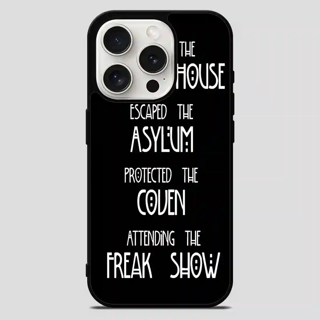 American Horror Story Asylum iPhone 15 Pro Max Case