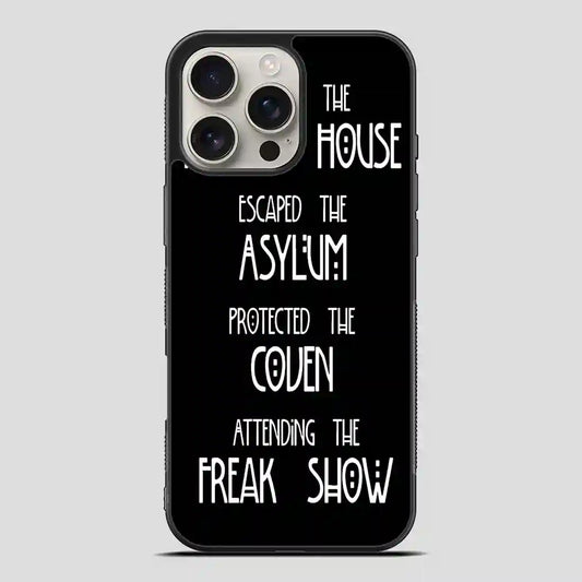 American Horror Story Asylum iPhone 16 Pro Max Case