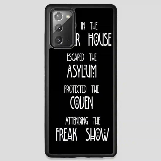 American Horror Story Asylum Samsung Galaxy Note 20 Case