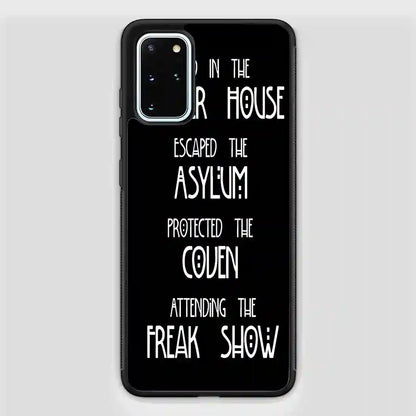 American Horror Story Asylum Samsung Galaxy S20 FE Case