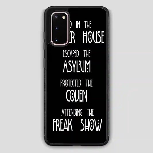 American Horror Story Asylum Samsung Galaxy S20 Case