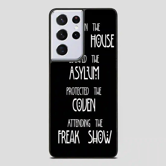 American Horror Story Asylum Samsung Galaxy S21 Ultra Case