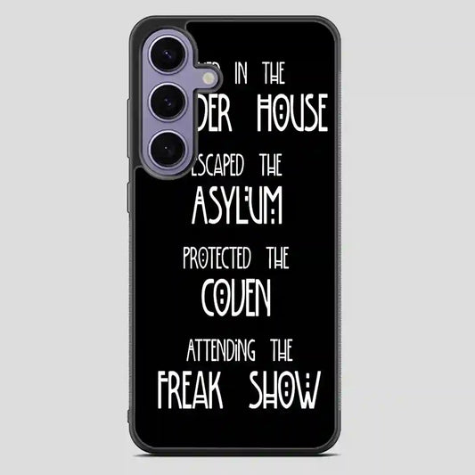 American Horror Story Asylum Samsung Galaxy S23 FE Case