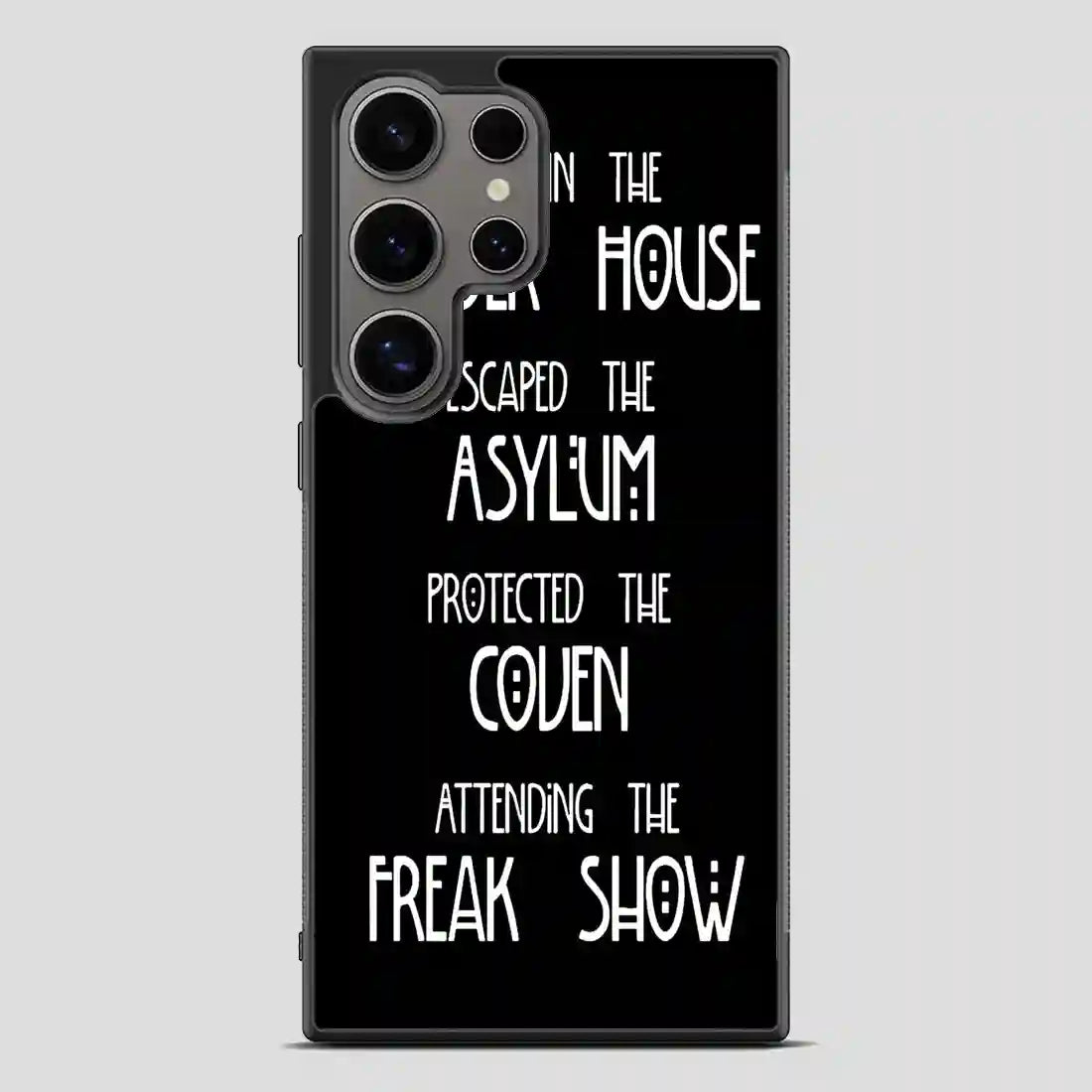 American Horror Story Asylum Samsung Galaxy S24 Ultra Case