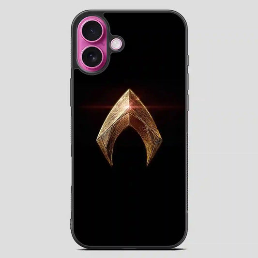 Aquaman Logo iPhone 16 Plus Case