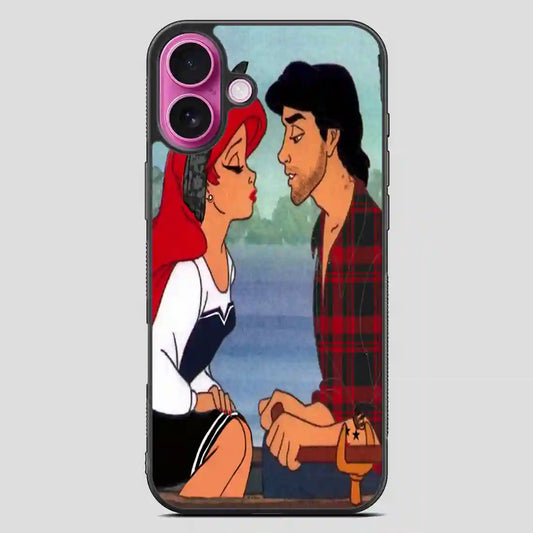 Ariel And Eric Disney iPhone 16 Plus Case