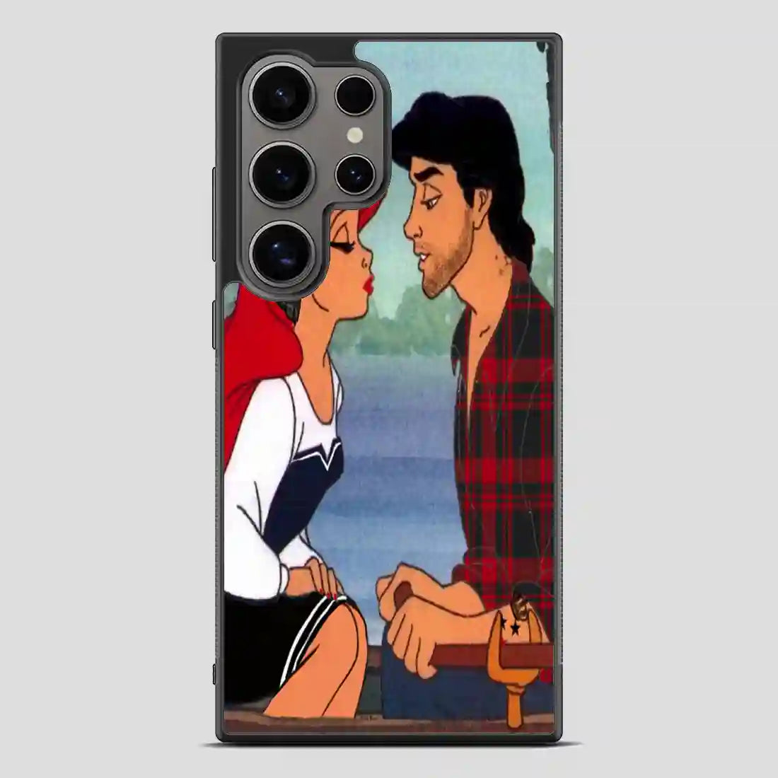 Ariel And Eric Disney Samsung Galaxy S24 Ultra Case