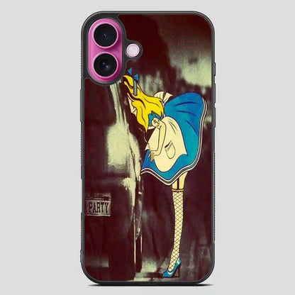 Ariel In Wonderland Walt Disney iPhone 16 Plus Case