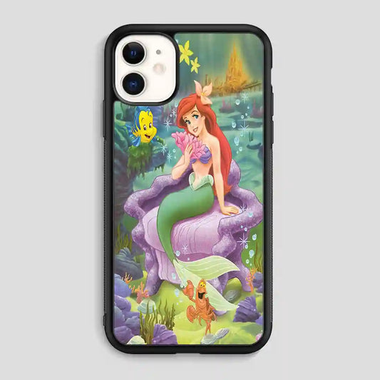 Ariel Little Mermaids Poster iPhone 11 Case