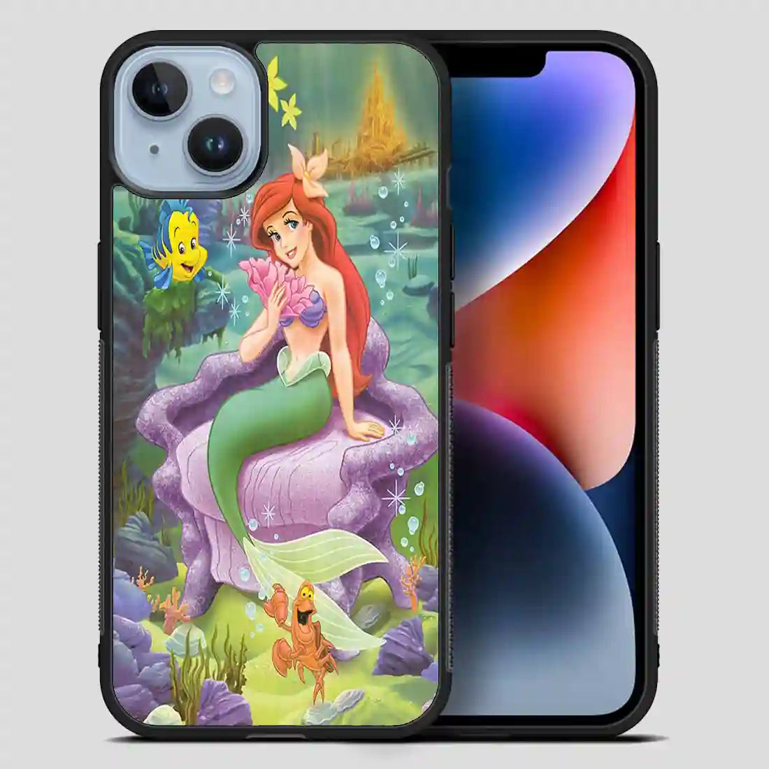 Ariel Little Mermaids Poster iPhone 14 Plus Case