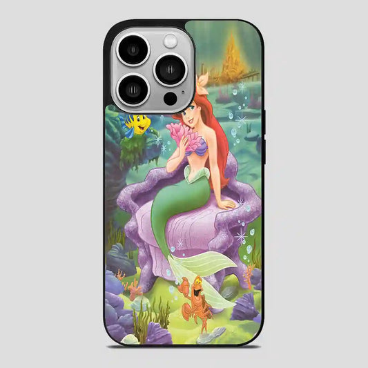 Ariel Little Mermaids Poster iPhone 14 Pro Case