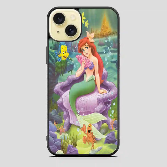 Ariel Little Mermaids Poster iPhone 15 Plus Case