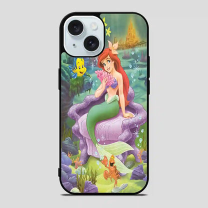 Ariel Little Mermaids Poster iPhone 15 Case