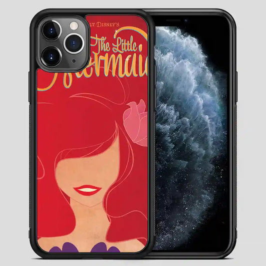 Ariel Little Mermaids Poster Retro iPhone 11 Pro Max Case