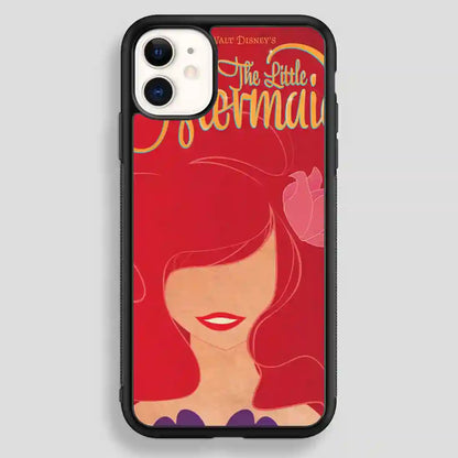 Ariel Little Mermaids Poster Retro iPhone 12 Case