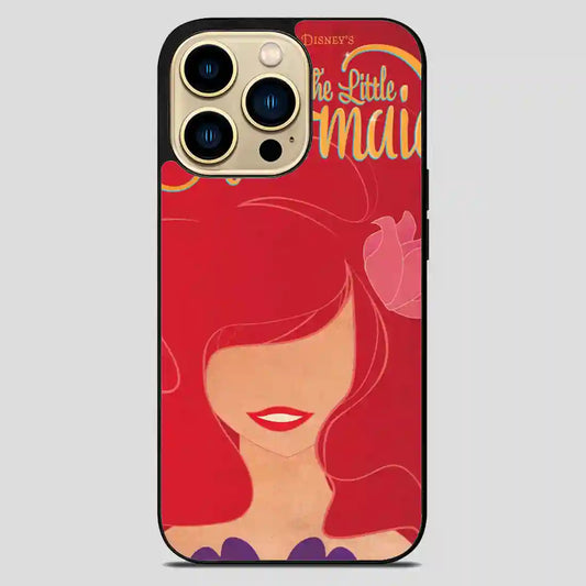 Ariel Little Mermaids Poster Retro iPhone 14 Pro Max Case