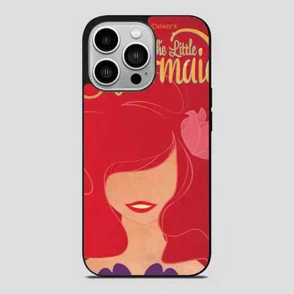 Ariel Little Mermaids Poster Retro iPhone 14 Pro Case