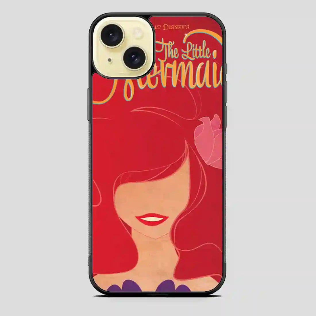 Ariel Little Mermaids Poster Retro iPhone 15 Plus Case