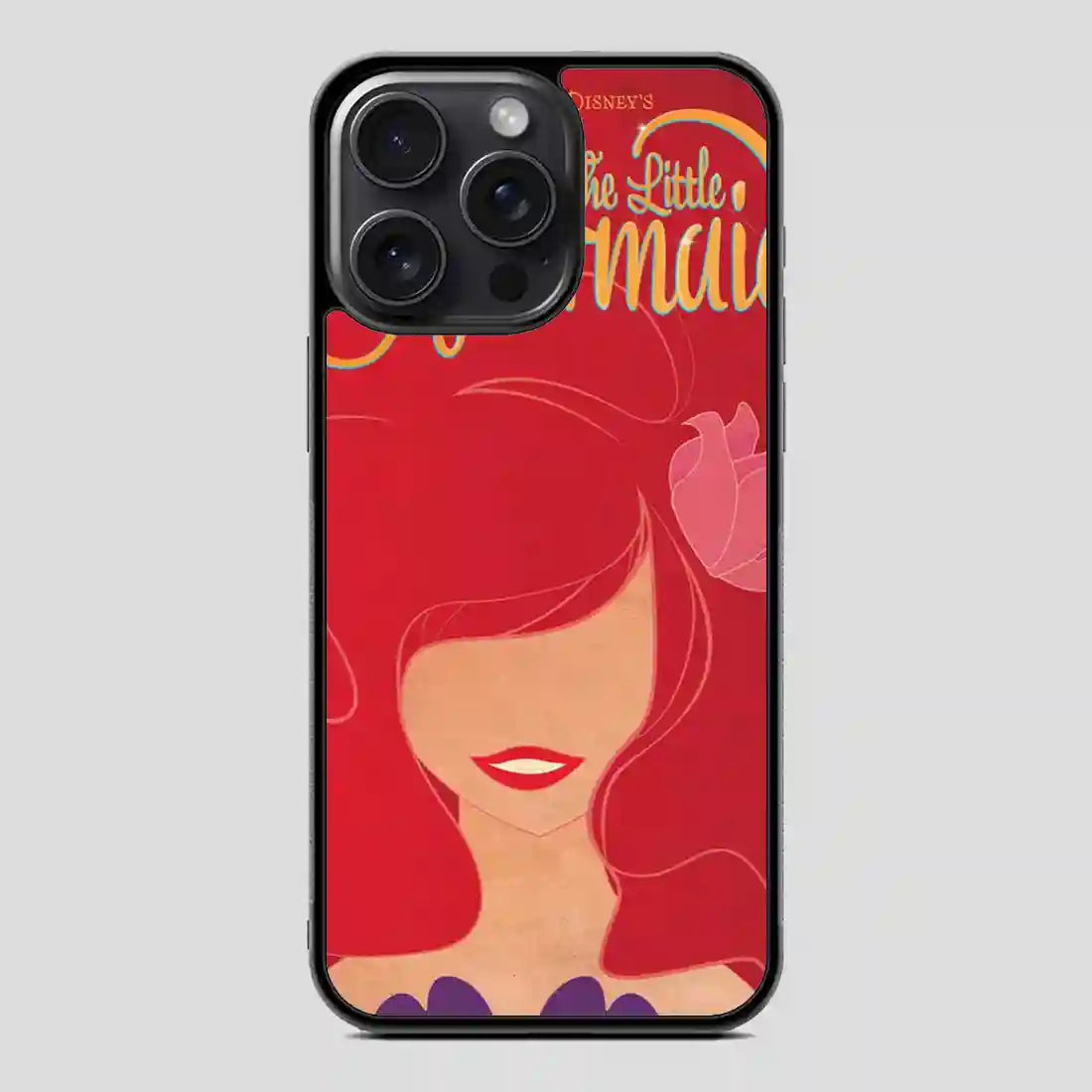 Ariel Little Mermaids Poster Retro iPhone 15 Pro Case