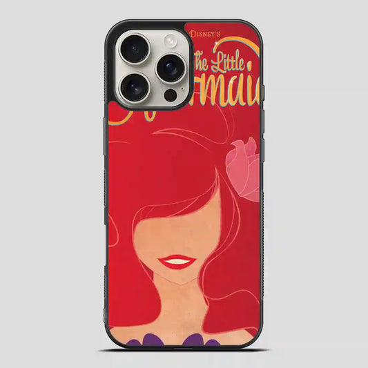 Ariel Little Mermaids Poster Retro iPhone 16 Pro Max Case