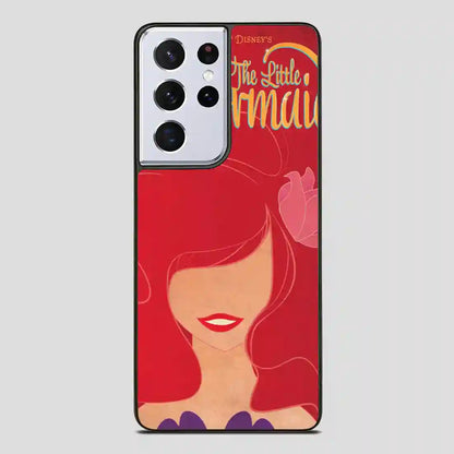 Ariel Little Mermaids Poster Retro Samsung Galaxy S21 Ultra Case