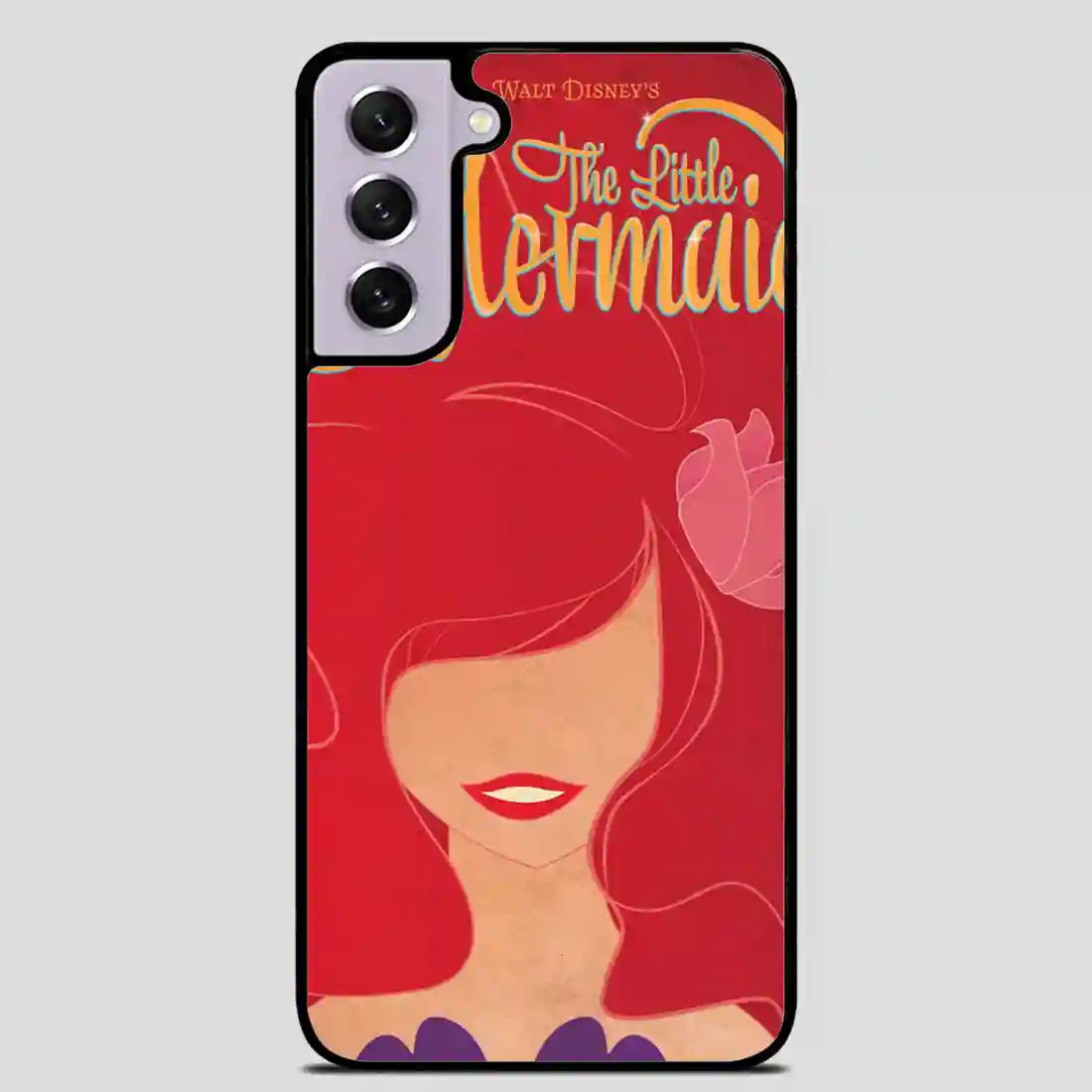 Ariel Little Mermaids Poster Retro Samsung Galaxy S21 Case