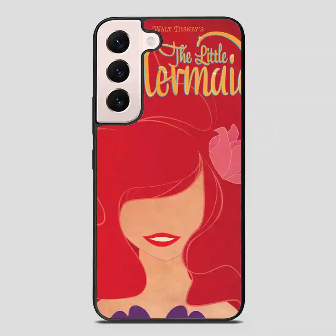 Ariel Little Mermaids Poster Retro Samsung Galaxy S22 Plus Case