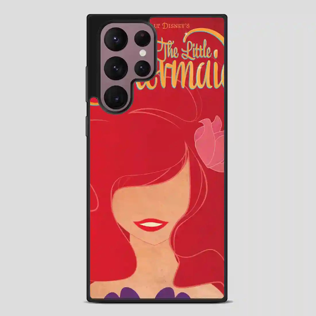 Ariel Little Mermaids Poster Retro Samsung Galaxy S22 Ultra Case