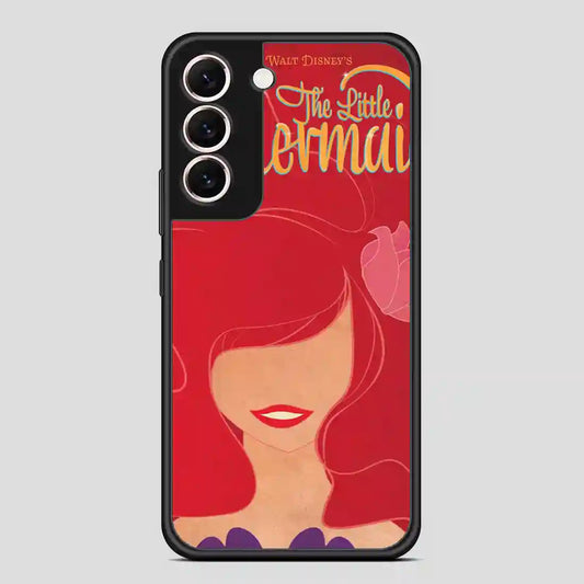 Ariel Little Mermaids Poster Retro Samsung Galaxy S22 Case