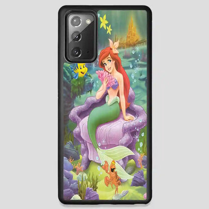 Ariel Little Mermaids Poster Samsung Galaxy Note 20 Case