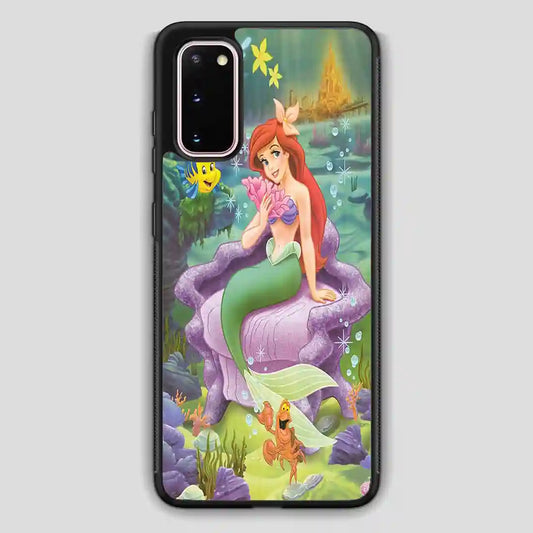 Ariel Little Mermaids Poster Samsung Galaxy S20 Case