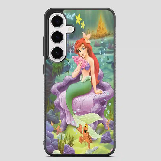 Ariel Little Mermaids Poster Samsung Galaxy S24 FE Case