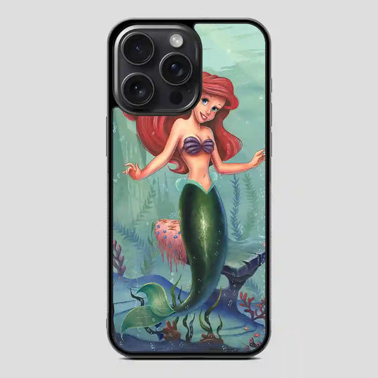 Ariel Mermaids Luxury iPhone 15 Pro Case