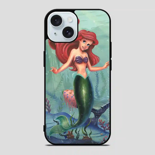 Ariel Mermaids Luxury iPhone 15 Case