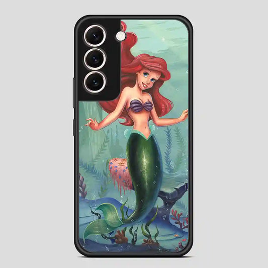 Ariel Mermaids Luxury Samsung Galaxy S22 Case