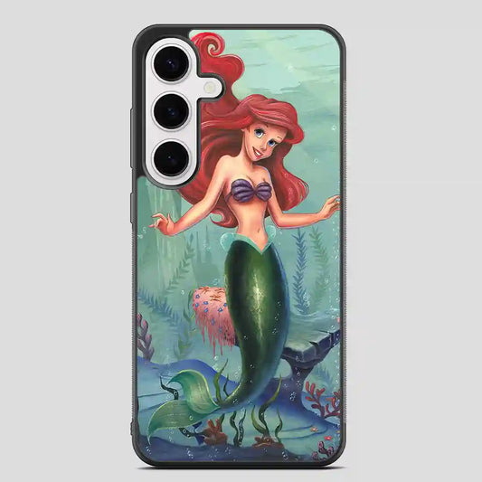Ariel Mermaids Luxury Samsung Galaxy S24 Plus Case
