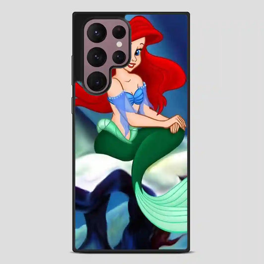 Ariel Mermaids Retro Samsung Galaxy S22 Ultra Case