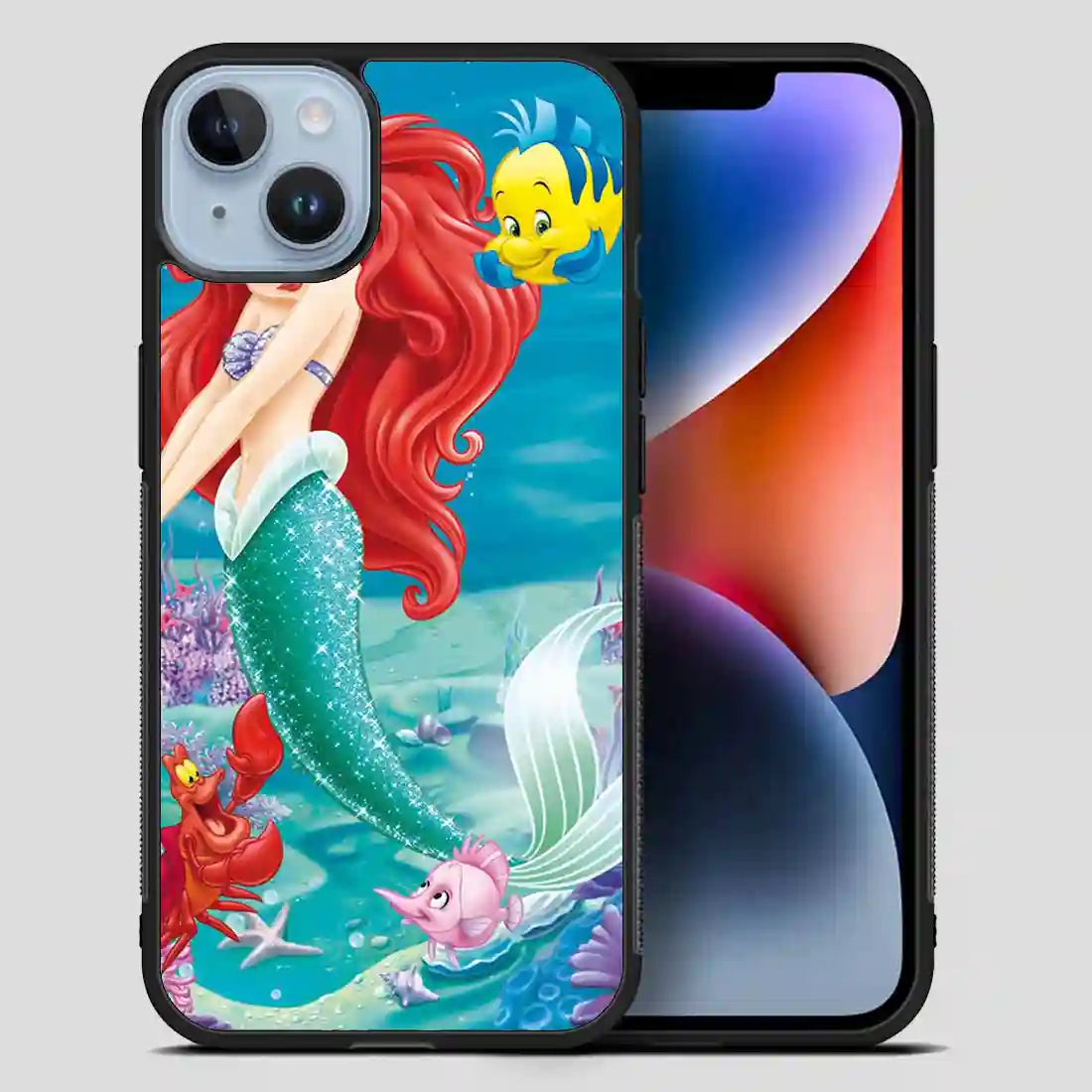 Ariel Mermaids Street iPhone 14 Plus Case