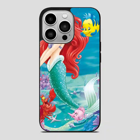 Ariel Mermaids Street iPhone 14 Pro Case