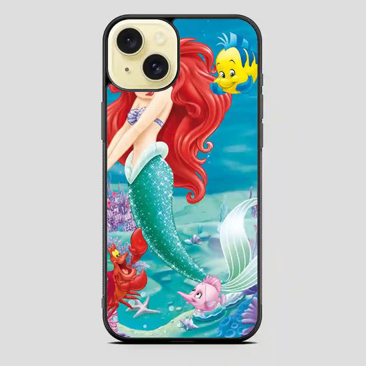 Ariel Mermaids Street iPhone 15 Plus Case